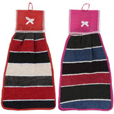 Kuber Industries Hanging Cotton 2 Pieces Cotton Washbasin Napkin/Hand Towel for Kitchen and Bathroom (Multi) - CTKTC45545